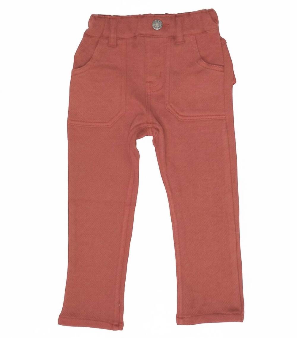 NEW BIT'Z KIDS kids skinny pull-up pants in orange